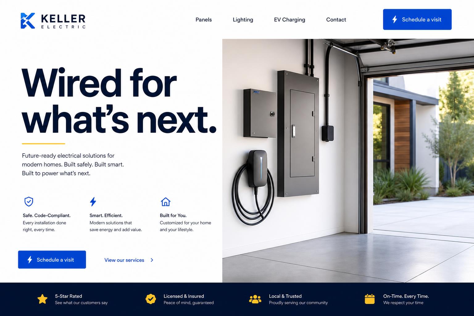 Keller Electric website